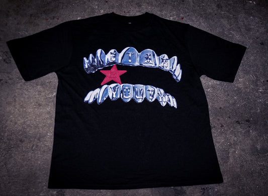 STAR YOUTH BLACK GRILLZ TEE